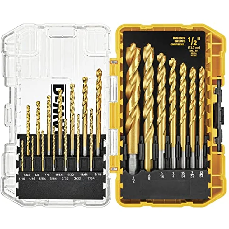 DEWALT DW1361 Titanium Pilot Point Drill Bit Set, 21-Piece by DEWALT – Bild 4