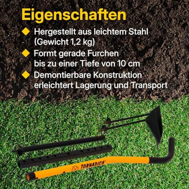 BEM TORNADICA Garten Doppel-Häufler – Bild 8