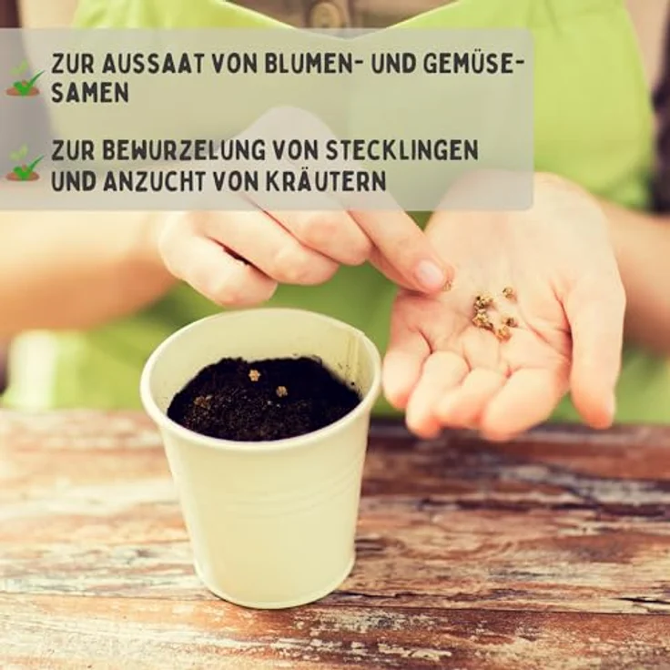 Samenshop24 Anzuchterde 20ltr (Pikiererde, Aussaaterde) Kräutererde – Bild 4