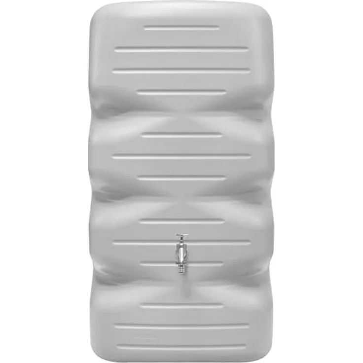 Garantia CUBUS Gartentank Regentonne 340 Liter Betongrau - Regentonne, Wassertank, Fass, nachhaltige Regenwassernutzung