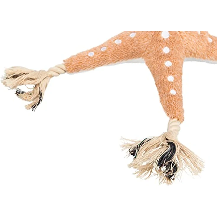 TRIXIE BE Nordic Hundespielzeug, Kuscheltier, geräuschloser Seestern Jane aus Plüsch/Tau - 36046 – Bild 3