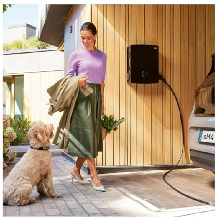 ABL, Elektroauto Ladestation, Wallbox eM4 Twin REEV 1000000180 Controller, 11/22 kW, 2x Typ 2 Steckdos (22 kW) – Bild 2