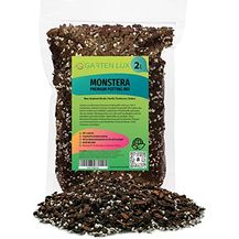 Bild für Garten Lux Premium Monstera Erde – 2L- 4-Komponenten – Erde für Fleischfressende Pflanzen- entwässernde Erde für die Aufzucht und Umpflanzung