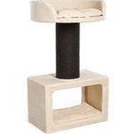 CanadianCat Company | Kratzbaum Carleton | Katzenbaum Kratzstamm | ca. 60 x 60 x 106 cm | Beige