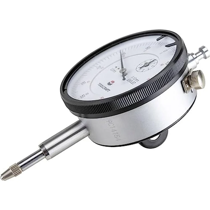 TOOLCRAFT TO-6443499 Messuhr 10mm Ablesung: 0.01mm – Bild 3
