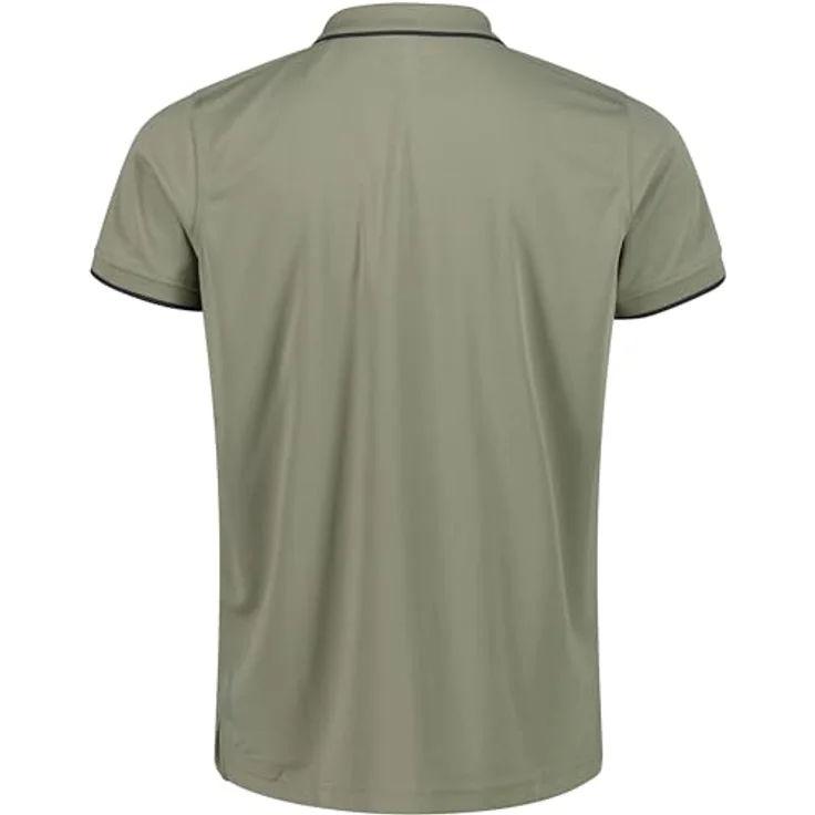 CMP Campagnolo Polo Shirt Herren, schnelltrocknend und atmungsaktiv, beige, Größe 52 – Bild 2