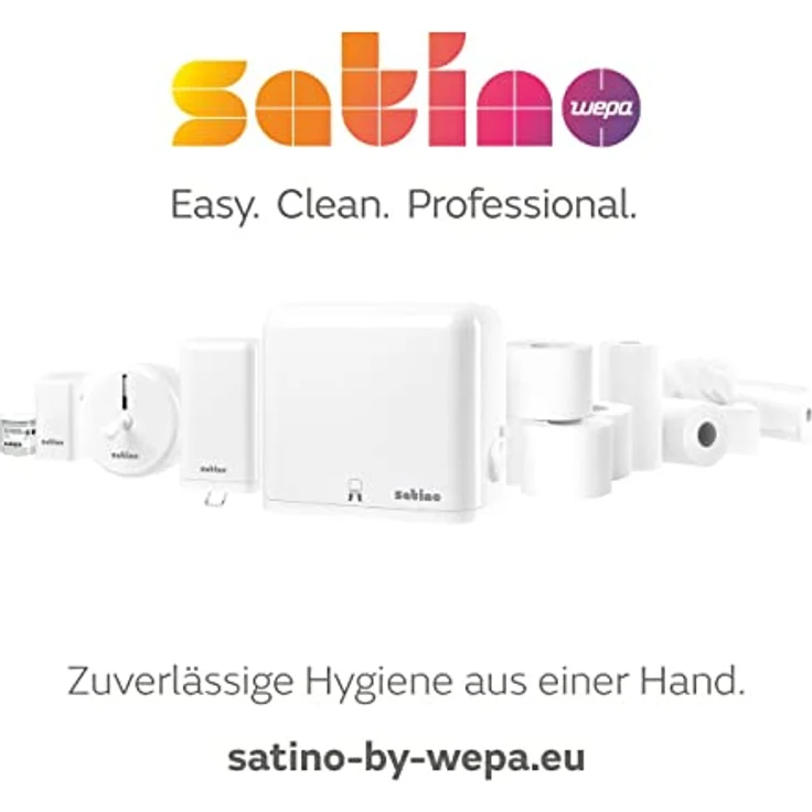 Wepa Papierhandtuchspender gross, individuell einstellbare Blattbreite, für Z, W, V, C Falzarten, Weiss, Füllkapazität 3 Pack – Bild 7