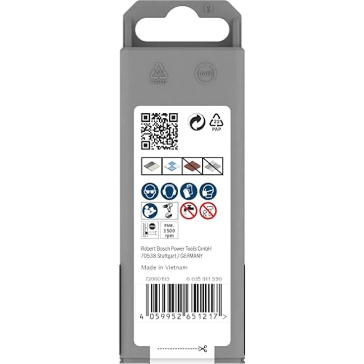 Bosch PRO Diamantbohrer Ceramic dry, 8 mm Durchmesser, 33 mm Arbeitslänge für präzises Bohren in Keramikfliesen – Bild 4