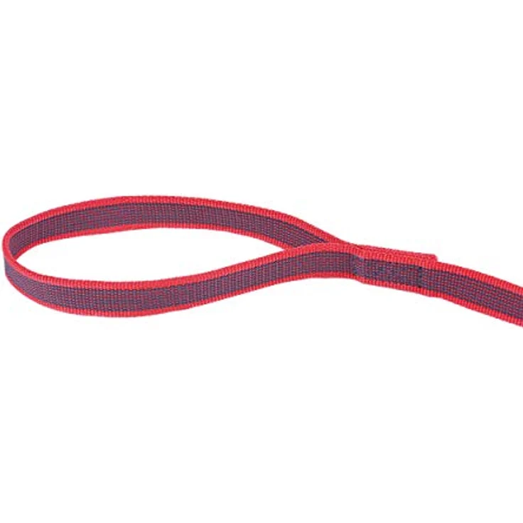 JULIUS K-9 IDC Color & Gray gumierte Leine, 14 mm x 2 m mit Schlaufe, Rot-Grau – Bild 3
