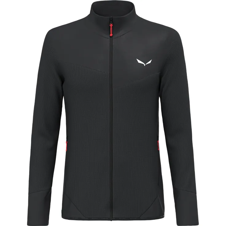 Salewa Puez Waffle Hybrid Polarlite Jacke Herren - Atmungsaktiv und recyceltes Polyester - 0910-black out, Größe: 46/S