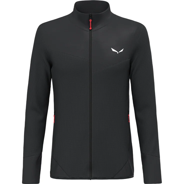 Salewa Puez Waffle Hybrid Polarlite Jacke Herren - Atmungsaktiv und recyceltes Polyester - 0910-black out, Größe: 46/S