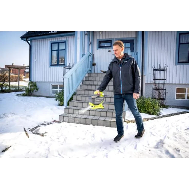 Ryobi Akku-Universal-Streuer OSS1800, 18Volt Streugerät, grün-schwarz – Bild 5