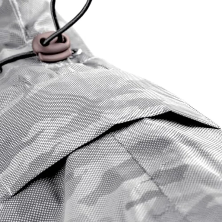 Hunter Regenjacke für Hunde, grau, 25 cm – Bild 4