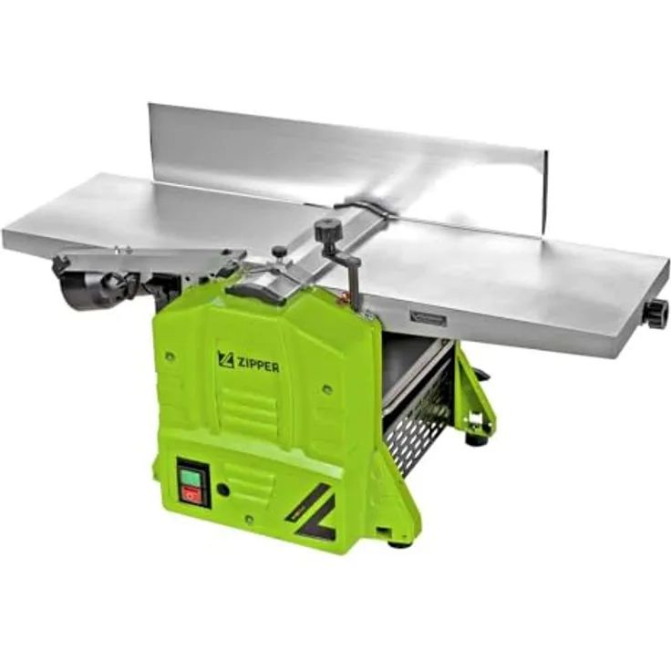 Zipper Abricht-Dickenhobelmaschine ZI-HB254N, 254 mm Hobelbreite, 1500 W Motor, inkl. Ersatzhobelmesser-Set