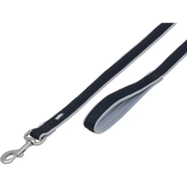 Nobby Leine Mesh Preno, grau L: 120 cm, B: 15/20 mm, 1 Stück