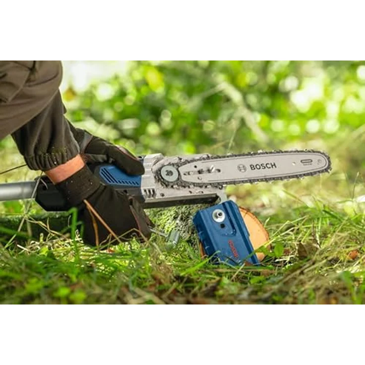 Bosch Professional Akku-Hochentaster GKE 18V-25 TP Solo, max. 2,9 m Arbeitshöhe, ohne Akku und Ladegerät, Schwertlänge 25 cm – Bild 8