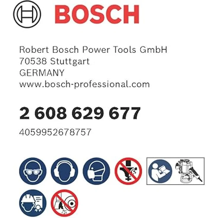 Bosch PRO Router Bit Top Bearing Flush Trim, Ø 16 x L 25,4 mm, Zylindrischer Schaft 8 mm für Holzfräsarbeiten – Bild 3