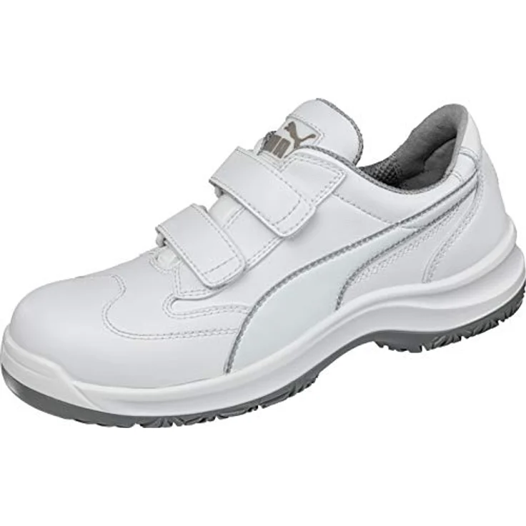 PUMA Safety Sicherheitsschuh - Fiberglaskappe, I.Q.-Cell Dämpfung, Mikrofaser, Klettverschluss, metallfrei, mondopoint Weite 11, zertifiziert (Weiß) – Bild 2