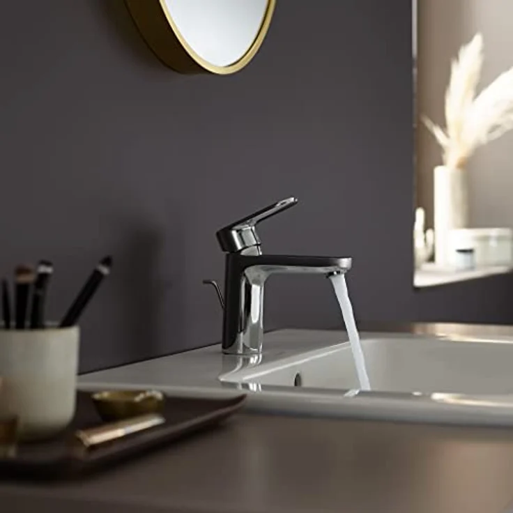 hansgrohe Vernis Blend, Spültischarmatur mit ComfortZone 100, Keramikmischsystem und EcoSmart – Bild 3