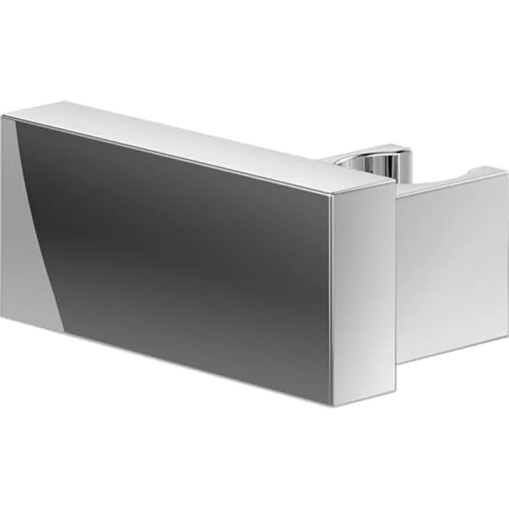 Villeroy & Boch Universal Showers Handbrausehalter aus robustem Messing, eckig, Chrom