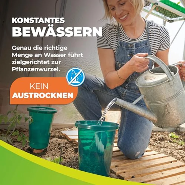 Bio Green HYDRO Cup Becheraufsatz mit Füllstandsanzeige Bewässerungssystem mit einer Kapazität von 2,5 l Pflanzenbewässerung - HCP-T – Bild 7