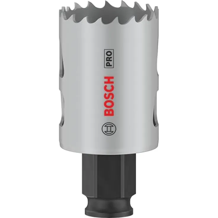 Bosch 1x PRO Multi Material Power Change Plus Lochsäge (für Weichholz, Trockenbauwand, Ø 35 mm, Professional Zubehör Bohrmaschine/Schrauber)