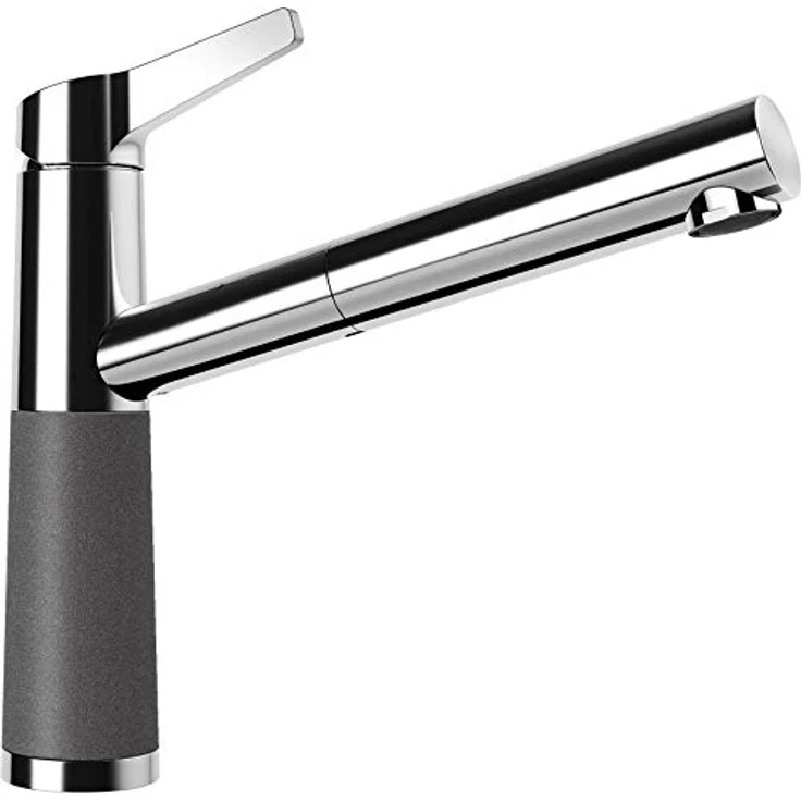 Schock Küchenarmatur SC-510 SB ND Niederdruck, ausziehbar, Rückflussverhinderer, Schwenkbereich 120° – Bild 1