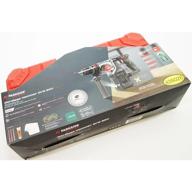 PARKSIDE PERFORMANCE® Kombihammer 20V »PKHAP 20-Li B2«, SDS-Plus, kraftvoll und leistungsstark, fiberglas/kunststoff, grün – Bild 4