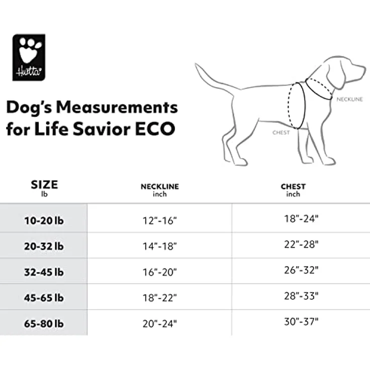 Hurtta Life Savior Eco Schwimmweste für Hunde, orange, M, verbesserte Passform, recycelte Materialien, Sicherheitsreflektoren, ideal für Schwimmen und Wasserrettung – Bild 6