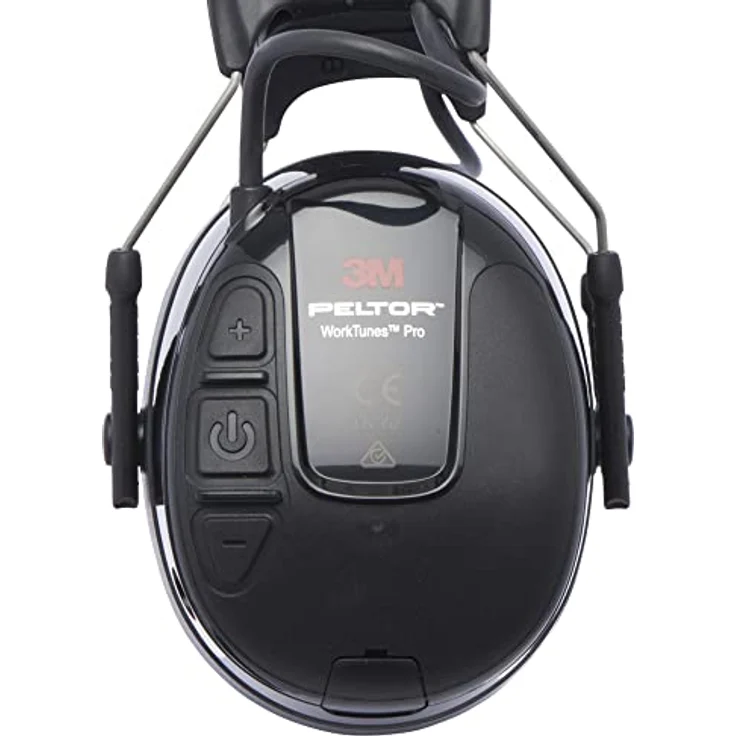3M Peltor WorkTunes Pro FM Radio Gehörschutz, 32dB - Zuverlässiger Ohrenschutz mit integriertem Radio - Ideal für Forst-, oder Landarbeit und lärmintensive Freizeitaktivitäten – Bild 5