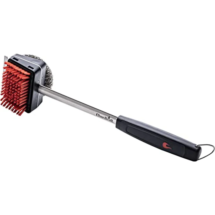 Char-Broil Hot & Cool-Clean Premium Bürste, Schwarz – Bild 2
