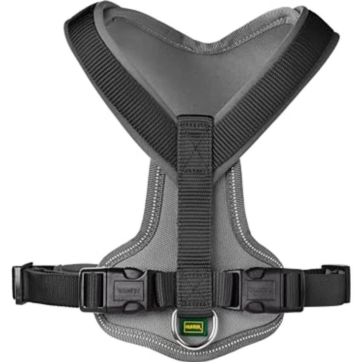 Hunter Hunde-Geschirr Neopren schwarz-grau M 1 – Bild 6