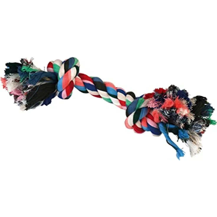 Kerbl Pet Zahnknoten aus Baumwolle, ca. 26 cm/ca. 120 g