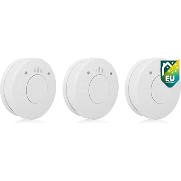 Smartwares FSM-12503 Rauchmelder 3er Pack, 3 V, Weiß – Bild 2