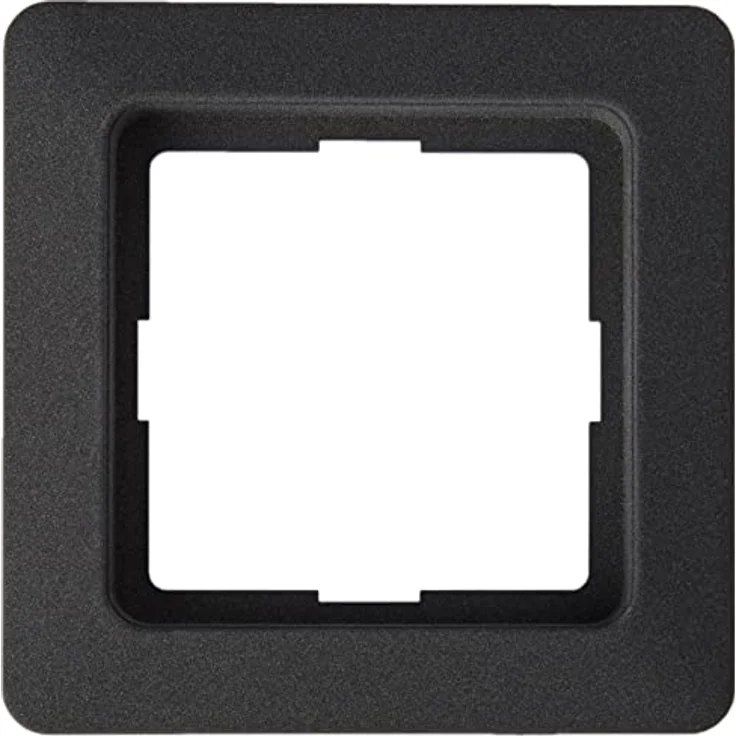 Kopp Abdeckrahmen 305615066, Unterputzmontage, anthrazit, matt, 80 mm Breite – Bild 1