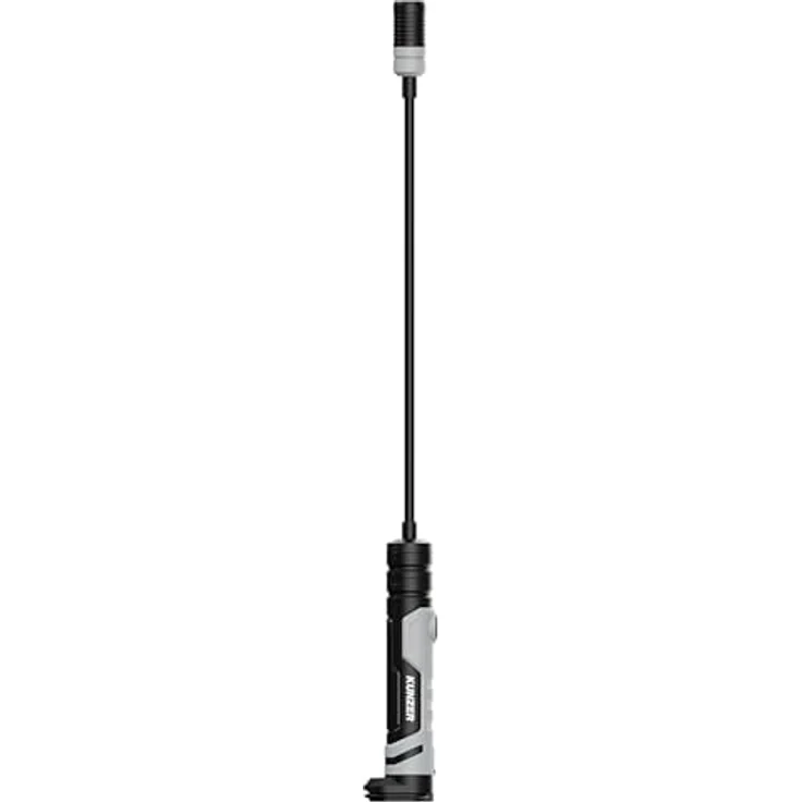 Kunzer PL-061 Arbeitslampe mit LED-Technik und flexiblem Schwanen-Hals - 300 lm Lichtstärke, 7 h Leuchtdauer - dimmbar – Bild 2
