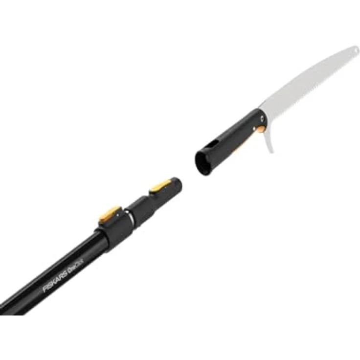 Fiskars Gartensäge OneClick, Handsäge mit gehärtetem Stahlblatt und ergonomischem Design für präzise Schnitte – Bild 4