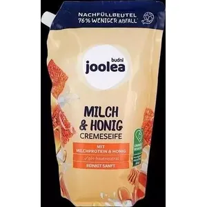 Bild für Joolea Milch & Honig Cremeseife Nachfüllpack (500 ml)