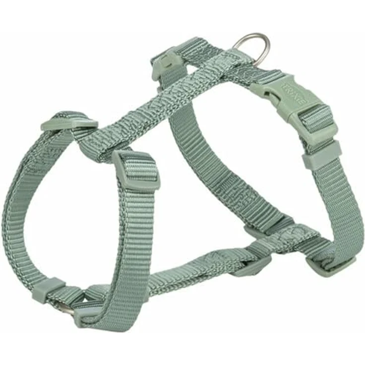 TRIXIE Premium Geschirr, Hundegeschirr für XS-M, 42–60 cm/15 mm, in Salbei – Bild 2