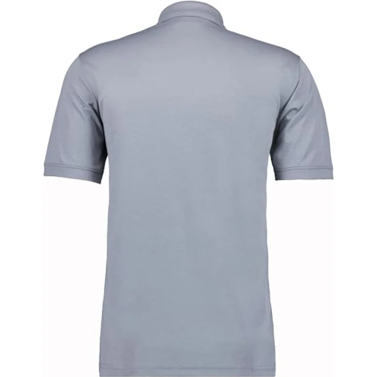 Ragman Herren Poloshirt "Soft-Knit", grau, mit Brusttasche, kurzarm, pflegeleicht, Größe 3XL – Bild 3