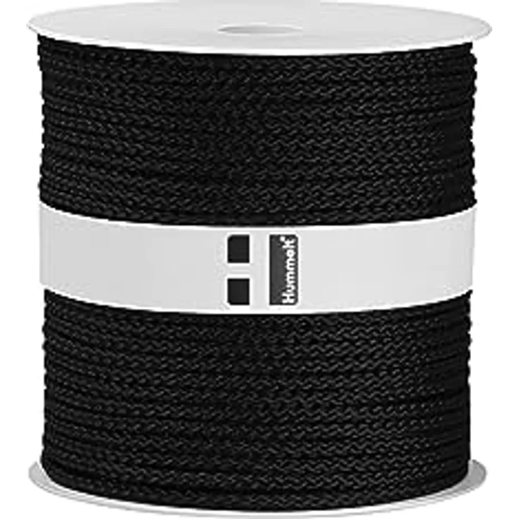 Hummelt Rope Universalseil Polypropylenseil 4mm 100m schwarz auf Rolle