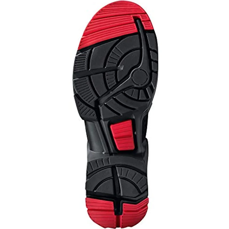 Uvex uvex 1 support Halbschuhe S3, Sicherheitshalbschuhe in schwarz und rot, Weite 11, Gr. 37, mit uvex xenova® Kunststoffkappe und ergonomischer Konstruktion – Bild 8