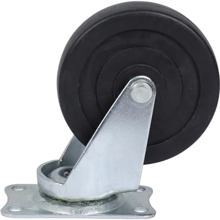 EDM Plattform auf Rädern, max. 80kg, Stahlkonstruktion, 60x40x80cm, schwarz – Bild 17