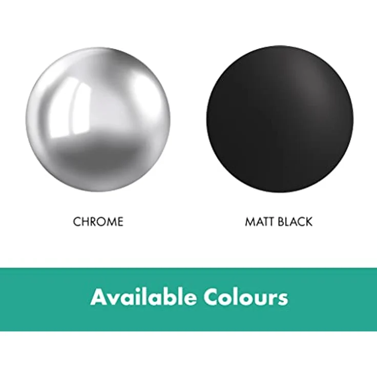 hansgrohe Badarmatur 72440000 chrom, 2 Verbraucher, Normalstrahl, Keramikmischsystem – Bild 6