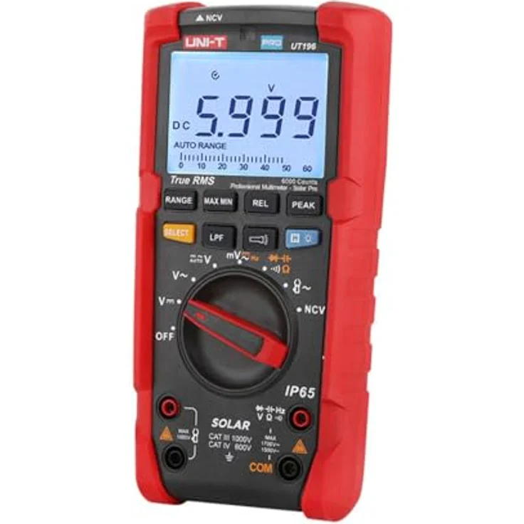 UNI-T True RMS Solar-Multimeter UT196 – Bild 4