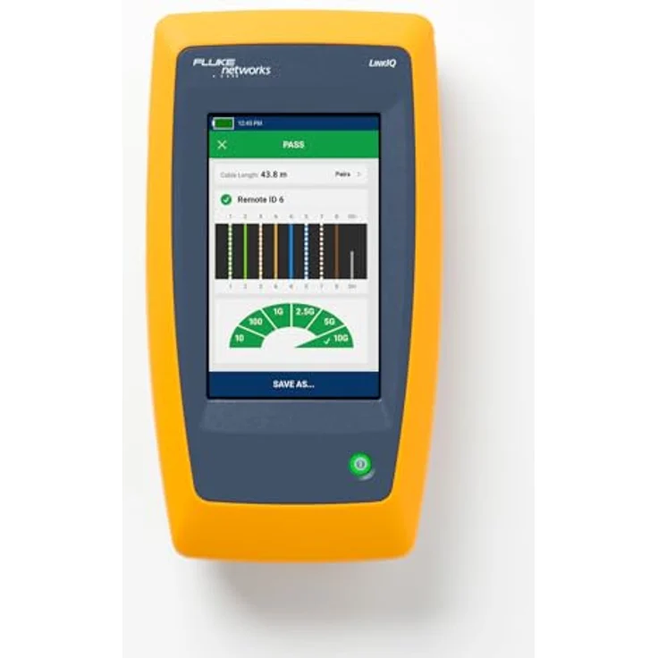 Fluke LinkIQ Advanced Kit, Multimeter für Kabel- und Netzwerkanalysen, Wi-Fi 6E, 10GBASE-T, EtherNet/IP, PROFINET, EtherCAT – Bild 2