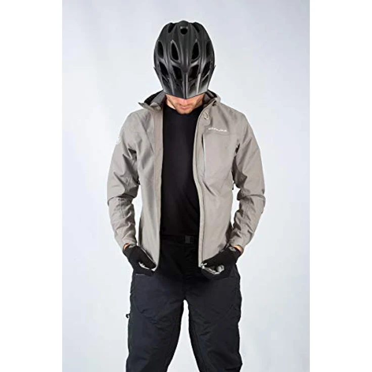 Endura Hummvee WP, Herren Velojacke, wasserdicht, atmungsaktiv, Schwarz, Größe L – Bild 6