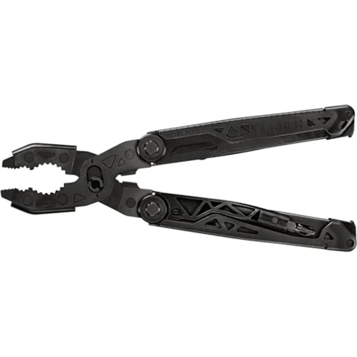 Gerber Multi-Tool Dual Force 12 Funktionen, Einhandöffnung, Frame-Lock-Verriegelung, 19,6 cm, inkl. Holster, 420HC Stahl