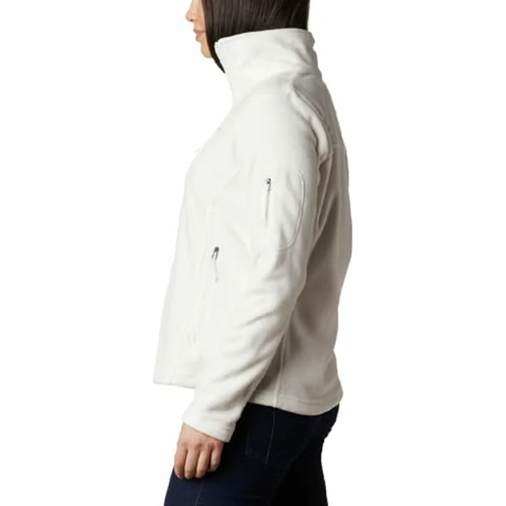 Columbia Fleecejacke Fast Trek™ II mit Oberarmtasche, Damen, Stehkragen, robustes Material, atmungsaktiv, schwarz – Bild 3