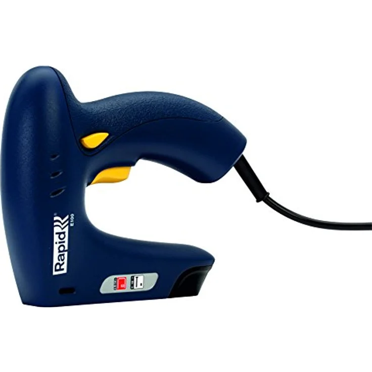 Rapid Leichter Elektrotacker, Für kleine Heimarbeiten, Ergonomisches Design, E100, 5000578 – Bild 1